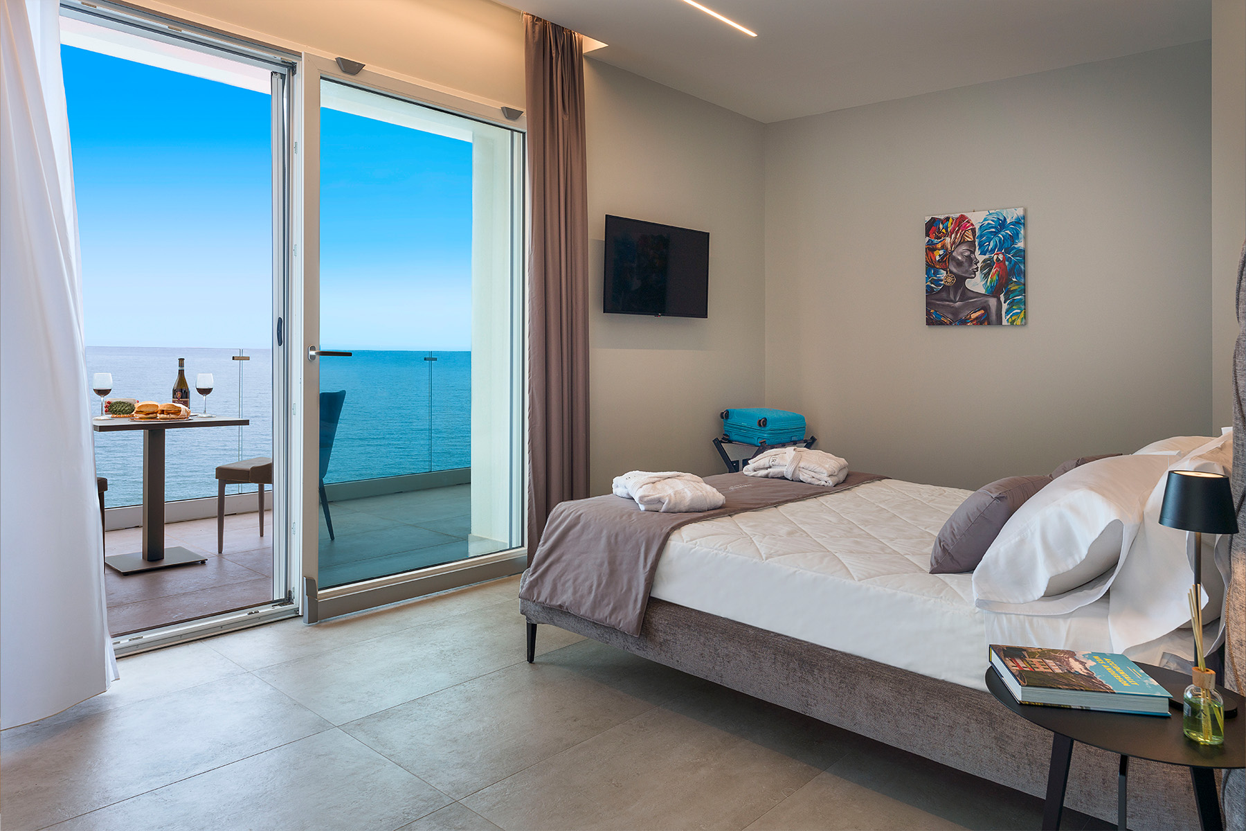 Superior vista mare - Emerald - Residence Hotel Cefalù sul mare