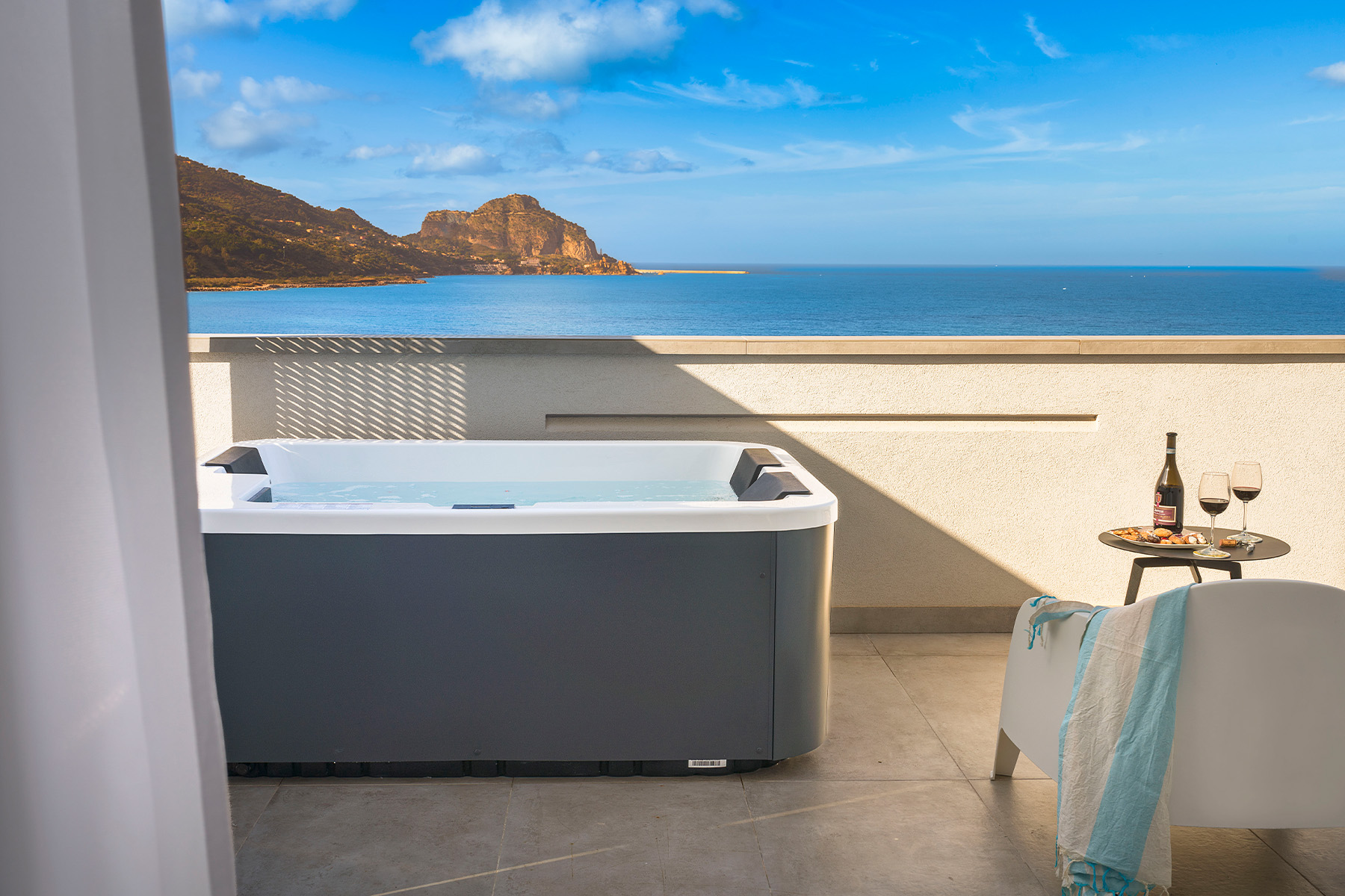 Hotel Cefalù sul mare - Emerald - Solarium rooftop